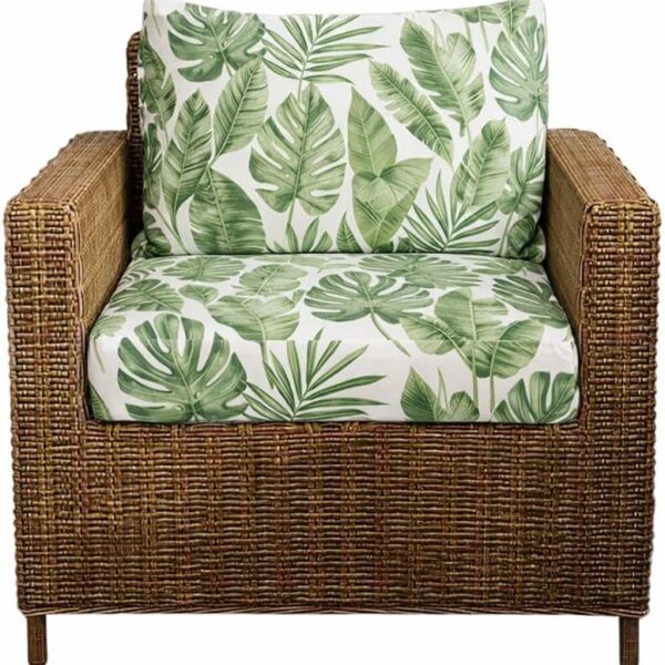 Two-Piece Stretch Patio Cushion Covers for Sofas