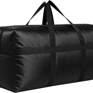 Extra-Large Storage Duffle Bag, 100 L, Black