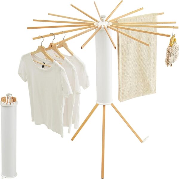 Foldable Clothes Drying Rack and Clothing Stand